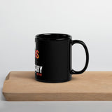 Black Glossy Mug