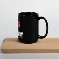 Black Glossy Mug