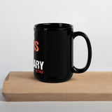 Black Glossy Mug